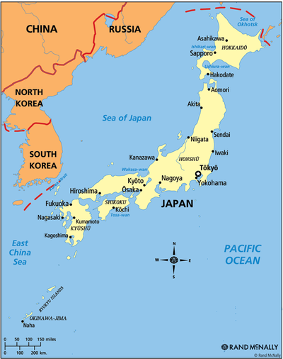 Maps - Japan